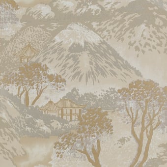 Carta da parati Edo Ivory/Silver GP & J Baker