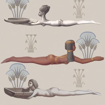Panoramatapete Egyptum Blue/Brown/White Mindthegap