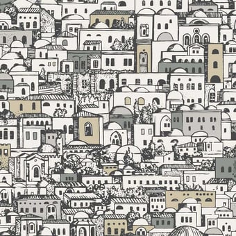 Papel pintado Mediterranea Blanc Doré Cole and Son