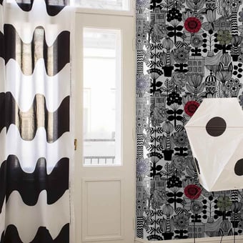 Carta da parati linotukoto Brume Marimekko