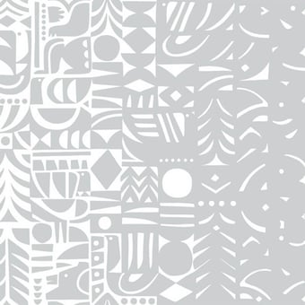 Carta da parati Yôn Varjo Cobalt Marimekko