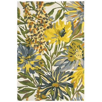 Tappeti Floreale giallo 140x200 cm Harlequin