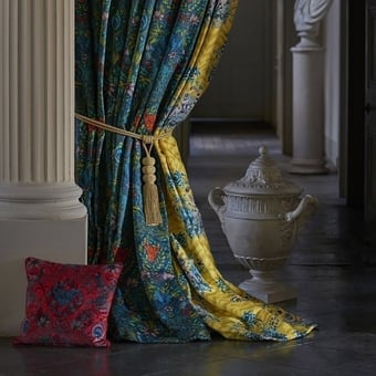 Tissu Amazon Blue Clarke and Clarke