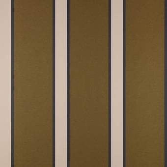 Entracte Wallpaper Camel/Gris bleuté Mériguet-Carrère Paris