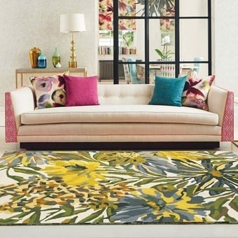 Teppich Floreale Jaune rug 140x200 cm Harlequin