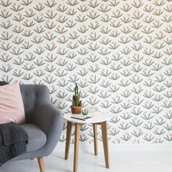 Palm Tree Wallpaper Bloom MissPrint