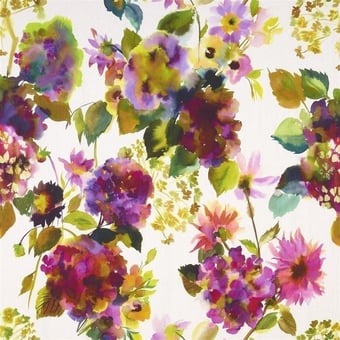 Palace Flower Grande Fabric Saffron Designers Guild