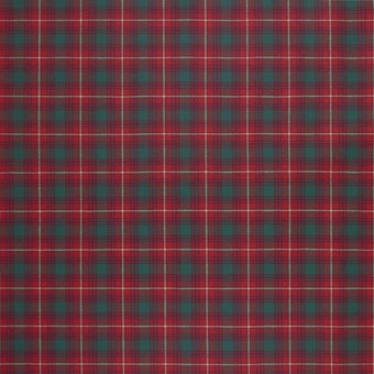 Stoff Doncaster Tartan Evening Red Ralph Lauren
