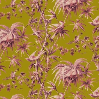 Aurora Wallpaper Charteuse House of Hackney