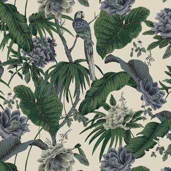 Papel pintado Paradisa Off white House of Hackney
