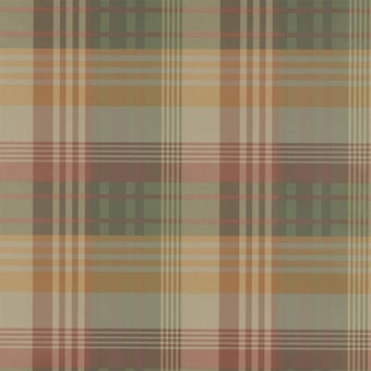 Papel pintado Mulberry Ancient Tartan Spice Mulberry
