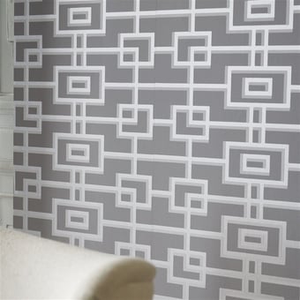 Papel pintado Rheinsberg Noir/Blanc Designers Guild