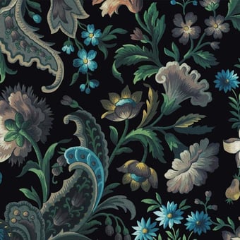 Terciopelo Florika Onyx House of Hackney