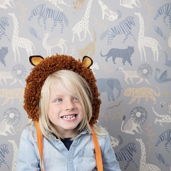 Papel pintado Safari Chardon Ferm Living