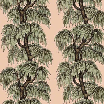 Babylon Fabric Blush/Willow House of Hackney