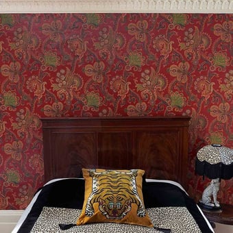 Palme Cashmir Wallpaper Henna House of Hackney