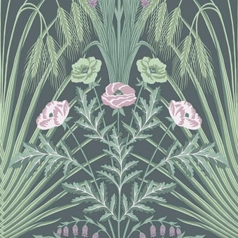 Bluebell Wallpaper Vert/Bleu Cole and Son