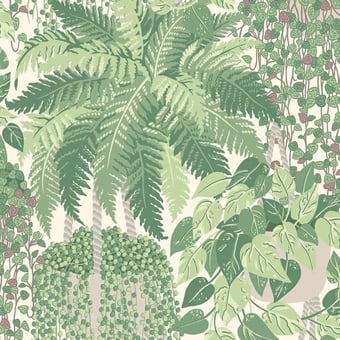 Papier peint Fern Vert Cole and Son