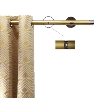 Linea Rod Brass Cap 102 cm Getynd