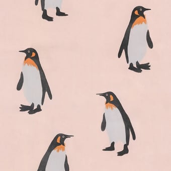 Emperor Wallpaper Pink Andrew Martin