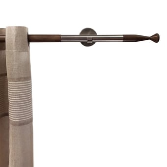 Tringle Ottawa Chêne Fumé 100 cm Getynd