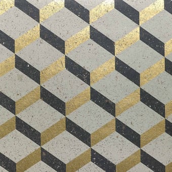 Printed Cork 3D Square wall covering Wall Wall Covering Argent Nobilis