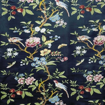 Jardin d'hiver Fabric Sapphire Tassinari et Chatel