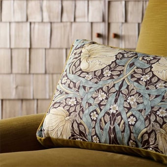 Pimpernel Fabric Bullrush/Slate Morris and Co