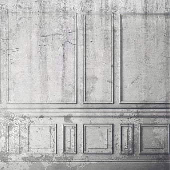 Broken Wall Panel Grey Coordonné