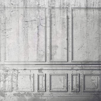 Papel pintado mural panorámico Broken Wall Grey Coordonné