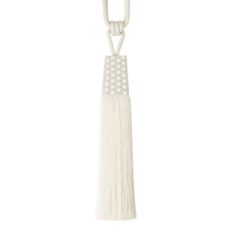Gallery tassel Tieback Alabaster Houlès