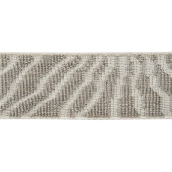 Geflecht 60 mm Gallery boucle Braid zebra Nude Houlès