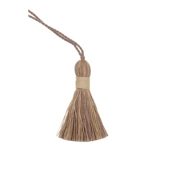 Masaï Key tassel Ecru Houlès