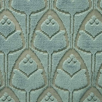 Tissu Tulipes Cornaline Tassinari et Chatel