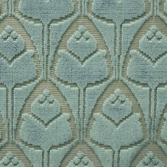 Tulipes Fabric Cornaline Tassinari et Chatel
