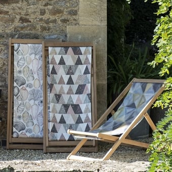 Shell Bay Outdoor Fabric Natural Designers Guild