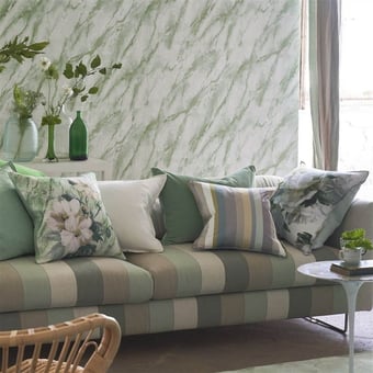 Tessuto Brera Gessato Delft Designers Guild