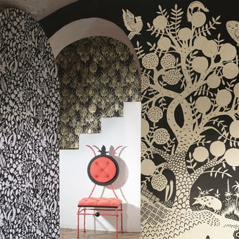 Papel pintado L'Eden Doré Christian Lacroix