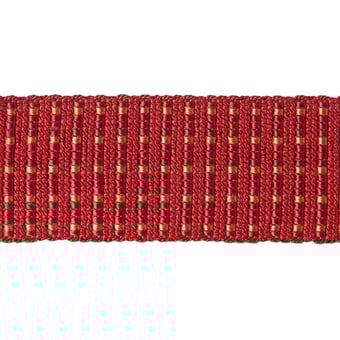 Geflecht 50 mm Scarlett Braid Gris perle Houlès