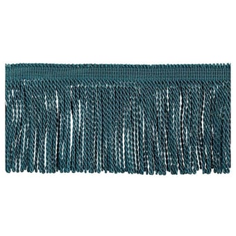 80 mm Palladio bullion Fringe Beige Houlès