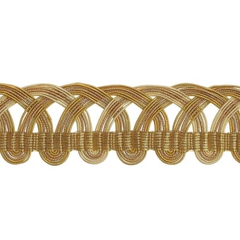 Geflecht 32 mm Palladio Braid Beige Houlès