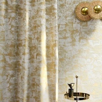 Tissu Fresque Argent Lelièvre