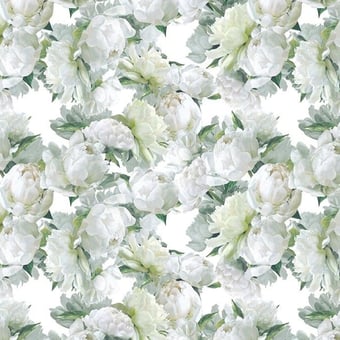 Peonia Fabric Chartreuse Designers Guild