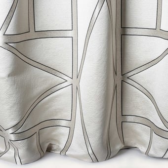 Tangram Fabric Beige Nobilis