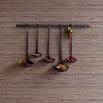 Tapete Molinie Brown/Taupe Eijffinger