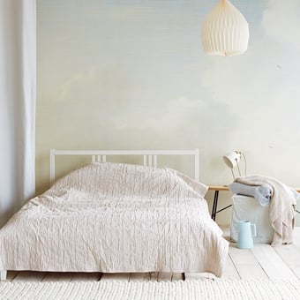 Carta da parati murale Dutch Sky Stripe Paste/Blue Eijffinger