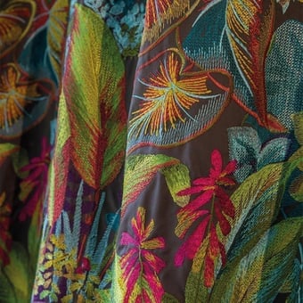 Tela brodé Selva Printemps Matthew Williamson
