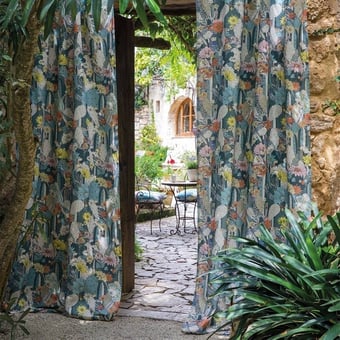 Tela Cactus Garden Azur Matthew Williamson