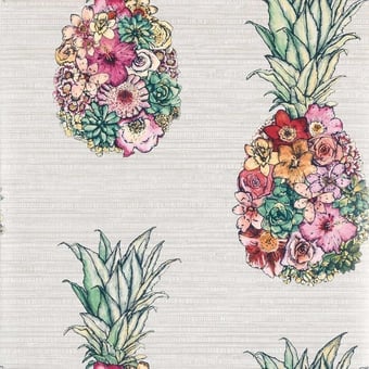 Papier peint Ananas Lin Matthew Williamson