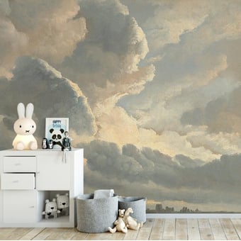 Sunset Clouds Panel Original Les Dominotiers